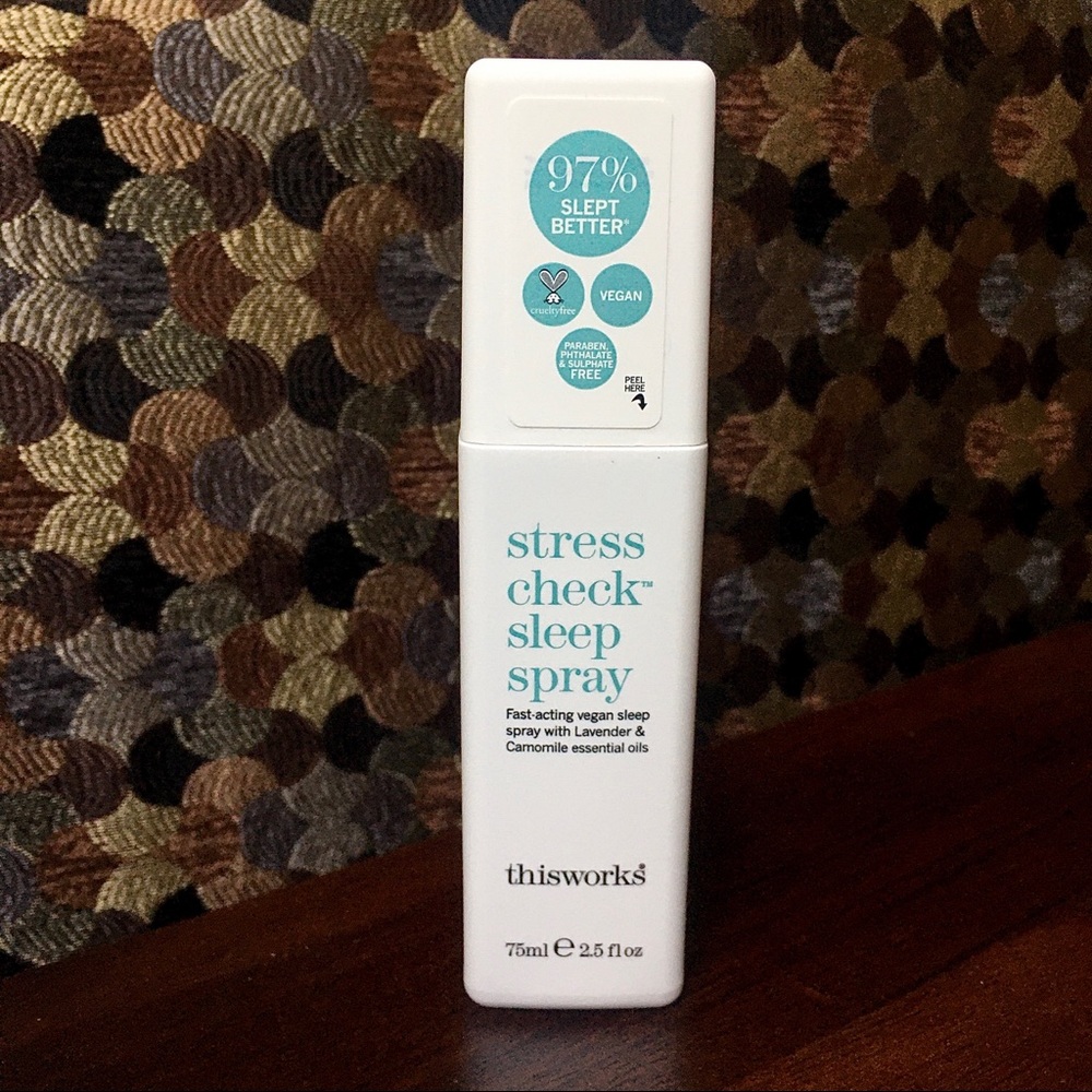 ThisWorks Stress Check Sleep Spray Lavender - NEW!
